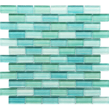 Pool Crystal Glass Mosaic Tile for Bathroom Walls